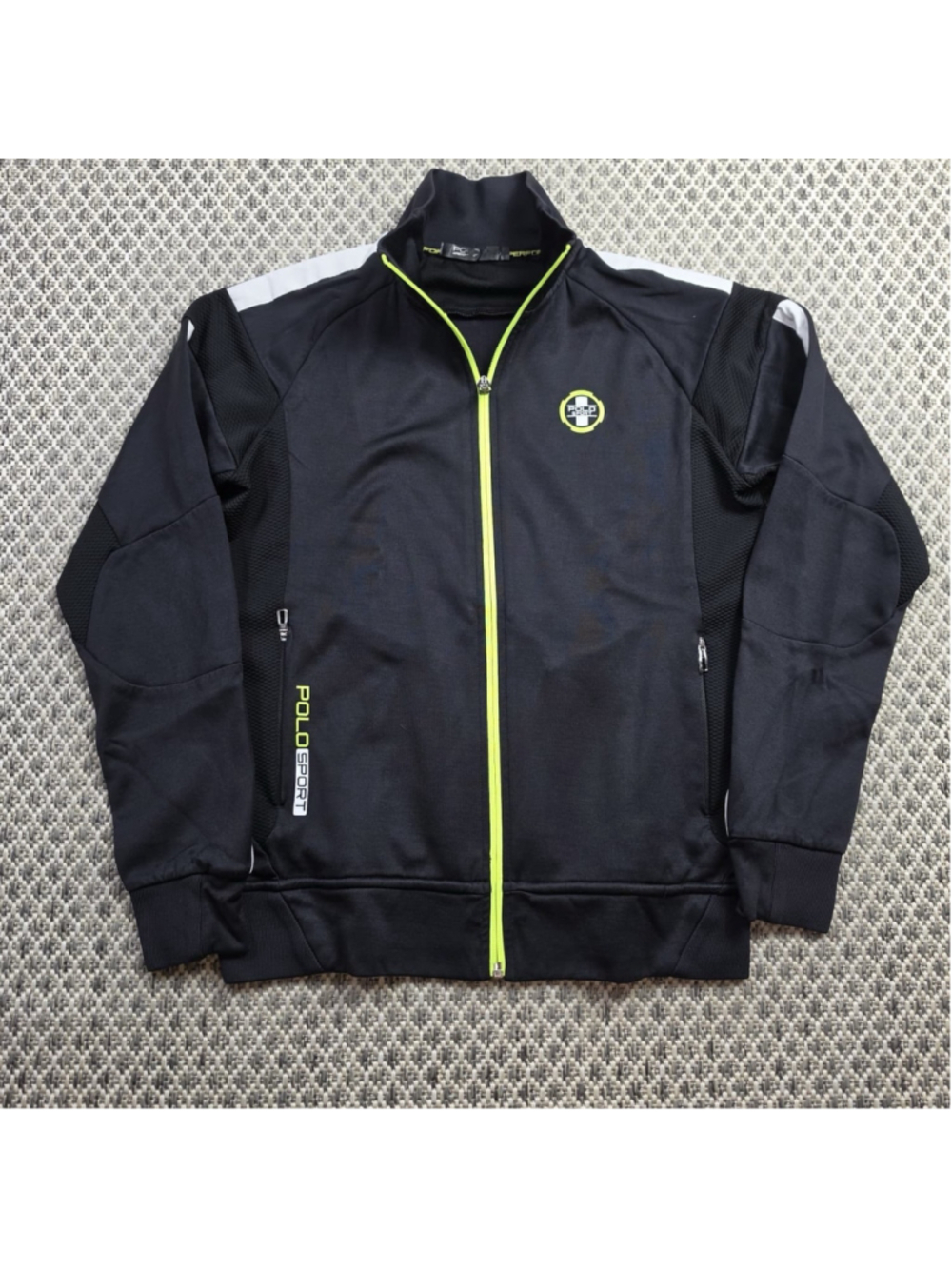 Polo Sport Performance US Open Track Jacket Full Zip Black Men’s (Small)